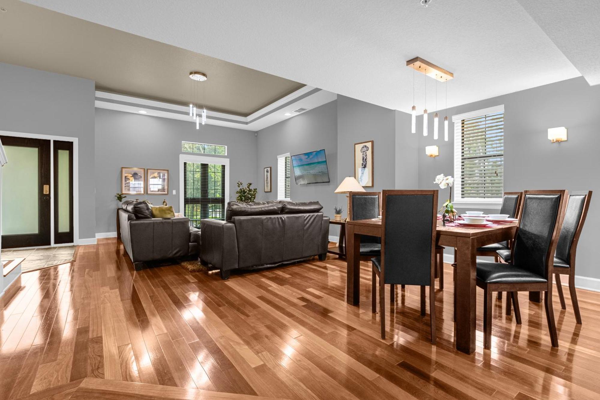 Cozy & Elegant 4Br Enchanted Townhouse - 1 Mile To Disney With Resort Pool, Gym, & Jacuzzi Orlando Bagian luar foto