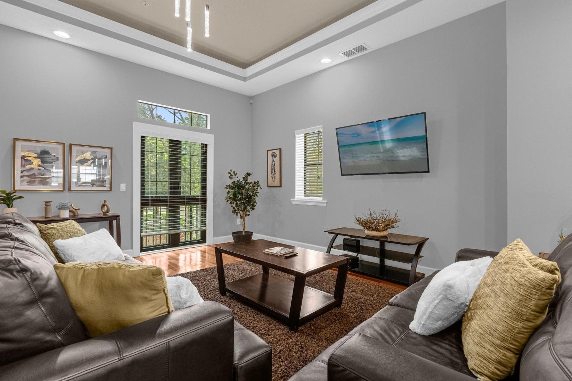 Cozy & Elegant 4Br Enchanted Townhouse - 1 Mile To Disney With Resort Pool, Gym, & Jacuzzi Orlando Bagian luar foto